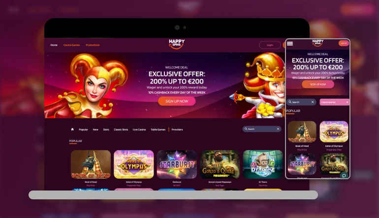 HappySpins Casino
